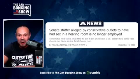 Media's Attempt to Protect Dems From Gay Senate Sex Tape Scandal Is UNREAL