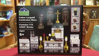 Product Of The Week: Fr. Leopold Celebrates Mass LEGO Kit