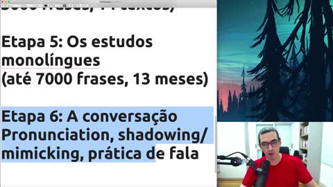 M01V01 - Funcionamento do curso e das 6 etapas até a fluência