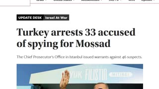 Erdogan warn Israel against espionage, Hamas official killed in a Beirut strike, Hamas blames Israel