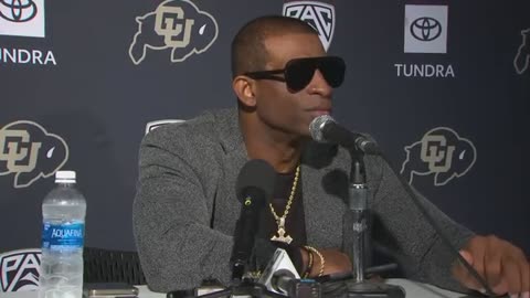 Postgame Interview: Deion Sanders on Colorado's first loss and Dan Lanning's comments