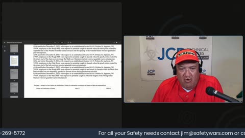 Safety Wars Live 6-3-2024 Jim's accident, and Safety News and Views