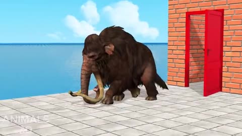 Cow | Elephant Lion | Gorilla | Guess The Right Key ESCAPE ROOM CHALLENGE | Animals Cage Game
