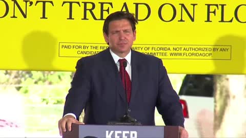 DeSantis: "Someone needs to grab that little elf and chuck him across the Potomac!"