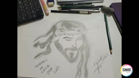 Desenho a Lápis Jesus