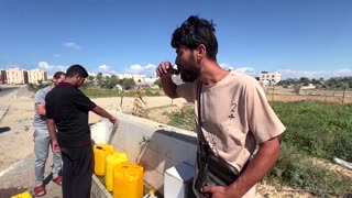 Gazans say they're forced to drink 'salt' water