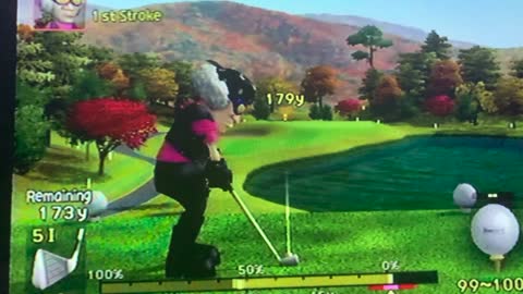 Hot Shots Golf 3 hole in one