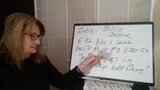 Bible by Billie Beene 110122 E92 Ps 18 P3 V 30-50 Pass Tr - Our God Trains Us in Warfare!