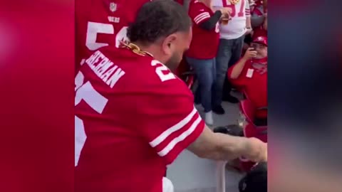 Video shows fan brawl at 49ers game