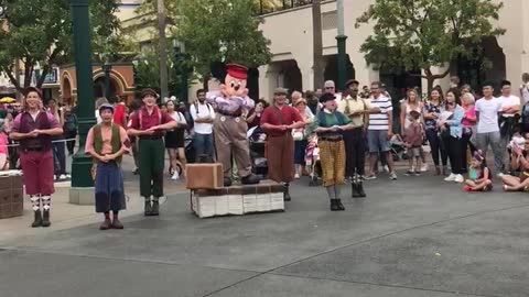 Mickey Mouse Dance Routine