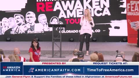 ReAwaken America: Cindy Chafian Speaks On Mom's Of America.