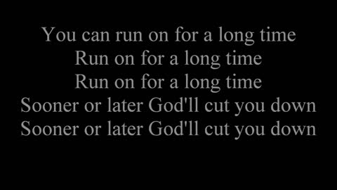 Johnny Cash - God's Gonna Cut You Down D.G.