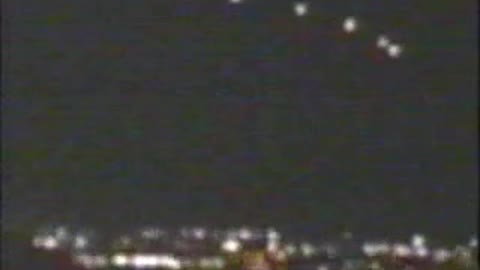 UFO - Cluster over Phoenix Arizona (1997)