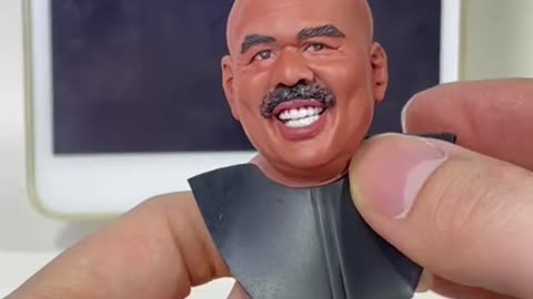 Steve Harvey sculpting