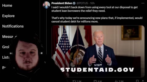 Joe Biden to Forgive Students Loans So That You The American People Would Pay That Debt