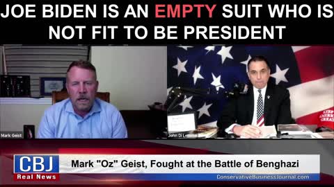 Oz from Benghazi Exposes how Joe Biden is an Empty Suit Not Fit to Be President