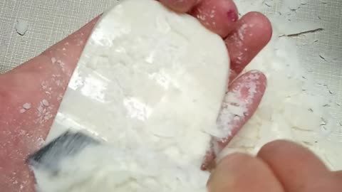 ASMR Cutting A Dry Crumbly Soap Bar