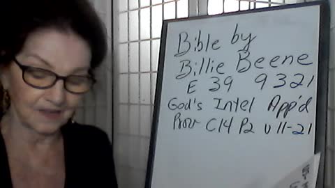 Bible by Billie Beene E39 9321 God's Intel Applied!/Pass Tr Prov C14 P2 V11-21