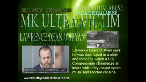U.S. CONGRESSMAN RIPPED LIVING BABY APART WITH HIS TEETH (SNORTING COCAINE PLAYING OPERA MUSIC)