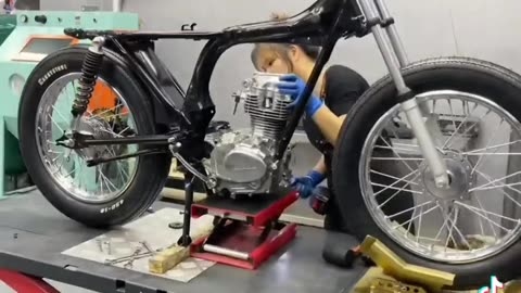 Restoration of classic Honda