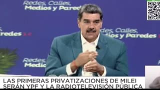 Maduro ve el triunfo de Milei en Argentina como una “tremenda amenaza” para Latinoamérica