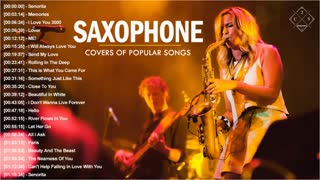 BEST LOVE SONG - Saxophone Cover Popular Songs Most Old Romantic Love