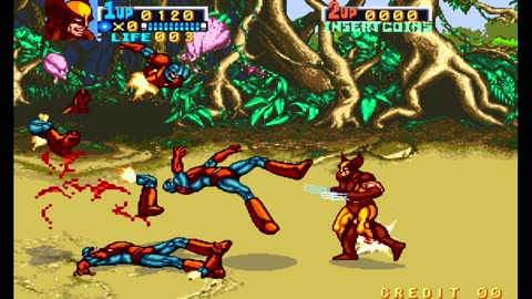 X-Men Full Game #retrogaming #nedeulers #xmen