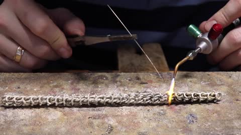 How it's made - Handmade Silver Bracelet Bismarсk