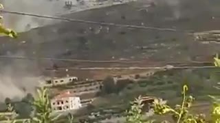 Videos from the aftermath of Explosion in Ain Qana southern Lebanon