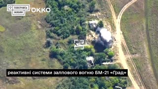 🇺🇦 Ukraine Russia War | Artillery Strikes on Russian Equipment | BM-21 Grad, BM-27 Uragan, and | RCF