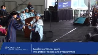 CRAZED Columbia Student DESTROYS Her Diploma On Stage