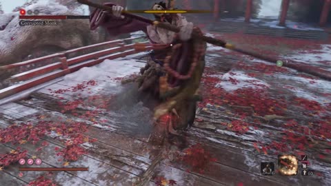 Sekiro Shadows Die Twice ,Sekiro True Corrupted Monk Boss Fight