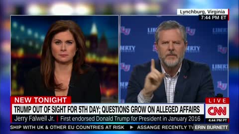 Erin Burnett interview with Jerry Falwell Jr