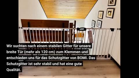 BOMI 4er Set Elefantenfüße Wandschutzpads für Türgitter | Hochwertiges Zubehör für Schutzkinder