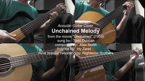 Guitar Learning Journey: Unchained Melody instrumental (cover)