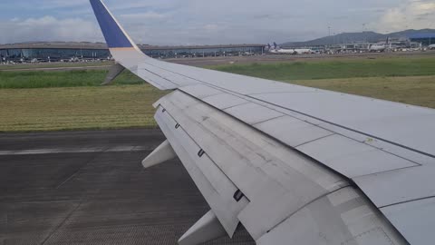 Copa airlines landing at Panamá 2021-11-10