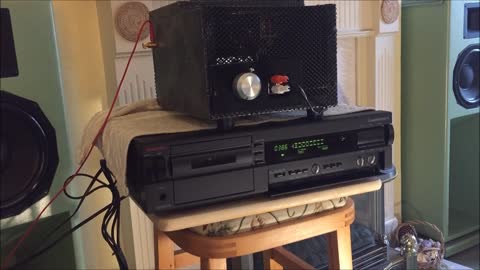 Nakamichi Cassette Deck 1.5 Demonstration after belt change.