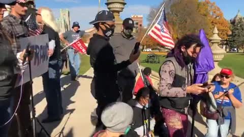 Day 2 Michigan State Capitol STOP THE STEAL Brandon Straka Video 2