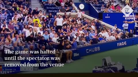 US Open fan ejected for saying "the most Hitler phrase there is" at German player