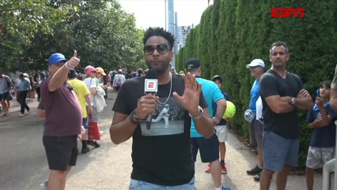 DJ Mad Linx on ESPN @ The U.S. Open 2023 on the Grounds