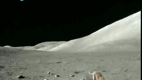 Rare Lunar Rover Footage