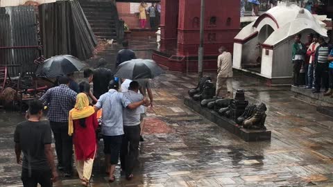 Cremated Bodies in Nepal