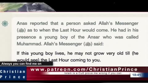 muhammad lied about the Last Hour #religion #islam #christianity #christianprince #debate #shorts