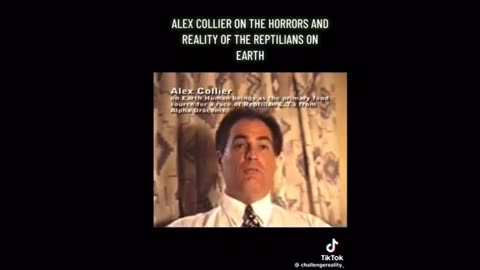 Alex Collier long ago on Reptilians ..