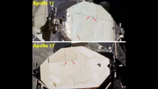 Apollo 11 and Apollo 17 missions