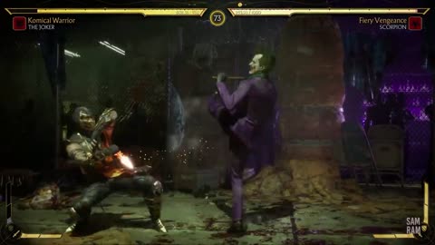Mortal Kombat 11 - Scorpion Vs The Joker (Very Hard)
