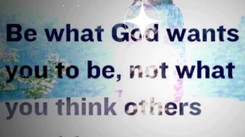 Be what God wants you to be #shorts #short