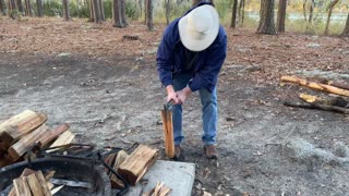 Camping in The Cold in Little Washington NC