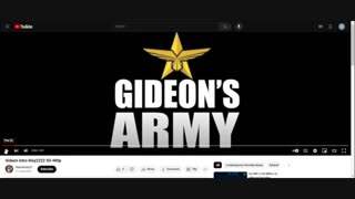 GIDEONS ARMY 1/23/24 @ 930 AM EST TUESDAY