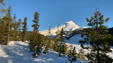 The Mountain – White River West Sno Park – Mount Hood – Oregon – 4K